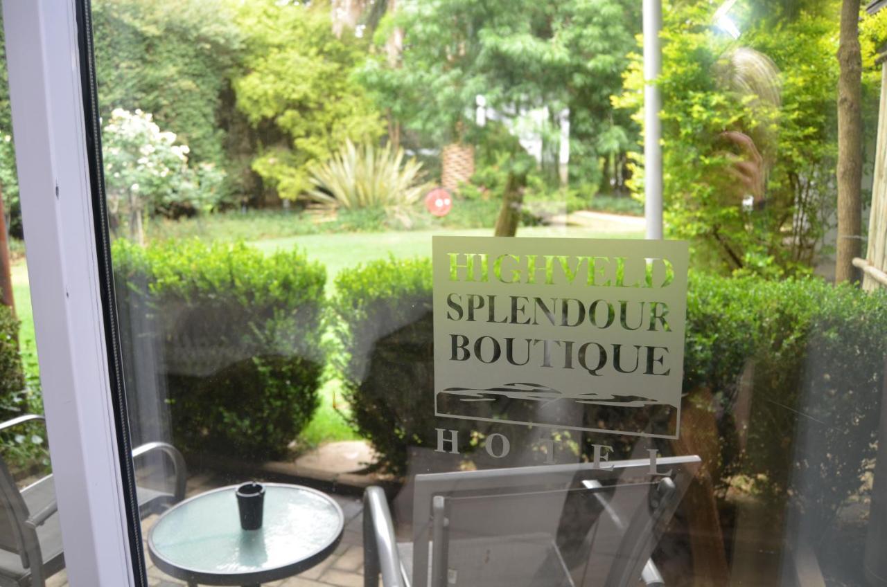 Highveld Splendour Boutique Bed And Breakfast Ermelo Exteriér fotografie